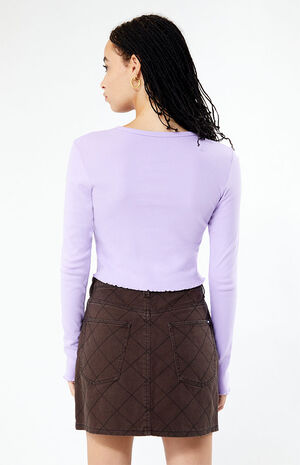 Kallie Denim Mini Skirt image number 4