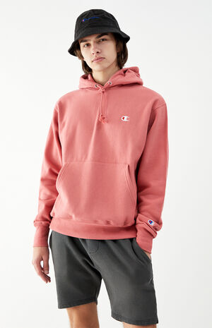 Mini C Reverse Weave Pullover Hoodie image number 1
