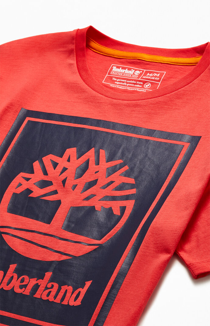 Coral Stack Logo T-Shirt