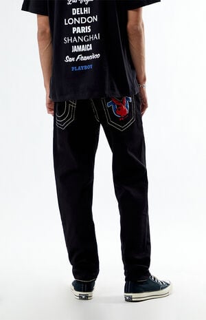 x Playboy Rocco Flap Skinny Jeans image number 4