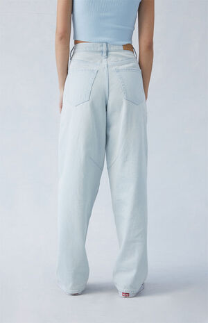 Eco Light Indigo Barrel Jeans image number 4
