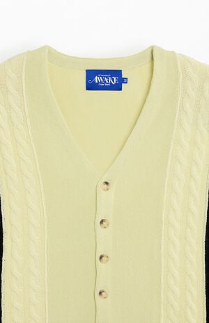 Contrast Panel Wool Cardigan image number 2