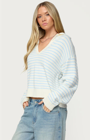 Copenhagen Oversized Striped Sweater image number 2