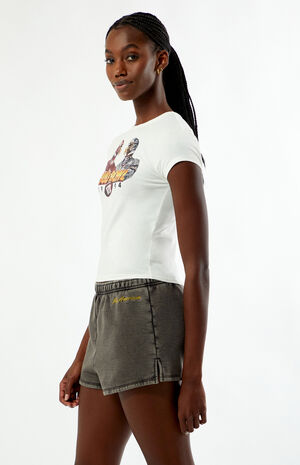 Bud Bowl Vintage Slim Sweat Shorts image number 3