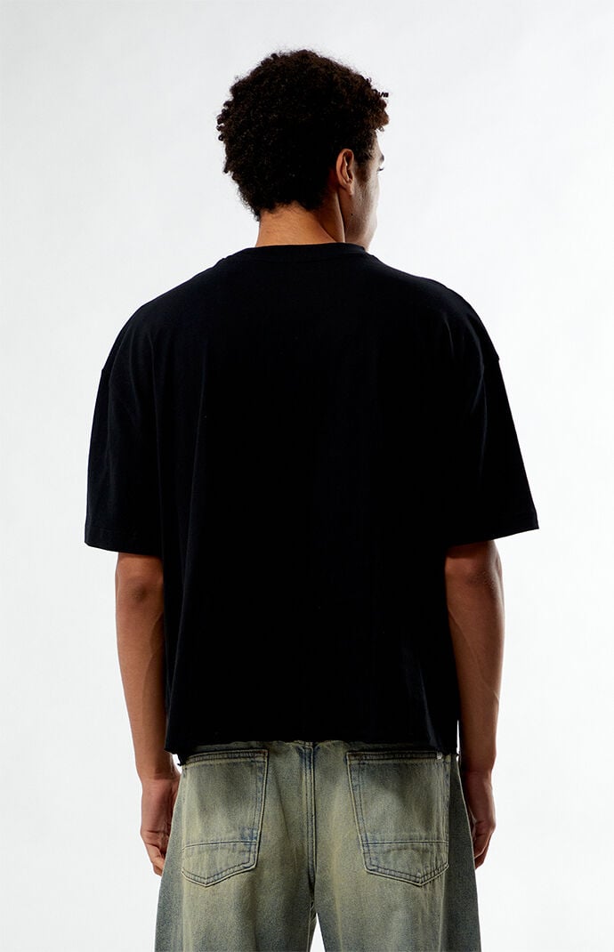 Pacsun Heaven On Earth Cropped Boxy T-Shirt