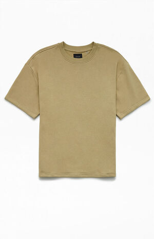 Tan Dive Fleece T-Shirt image number 1