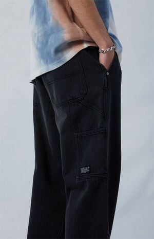 PacSun Eco Black Baggy Carpenter Jeans