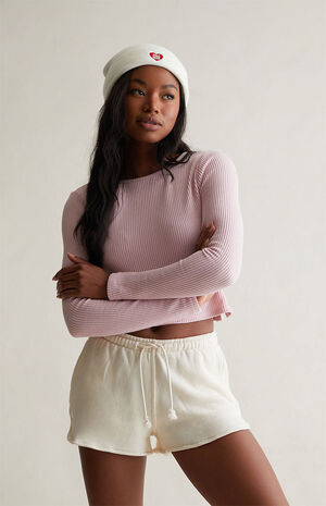Waffle Knit Long Sleeve Top image number 2