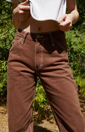 Brown Carpenter Pants image number 5