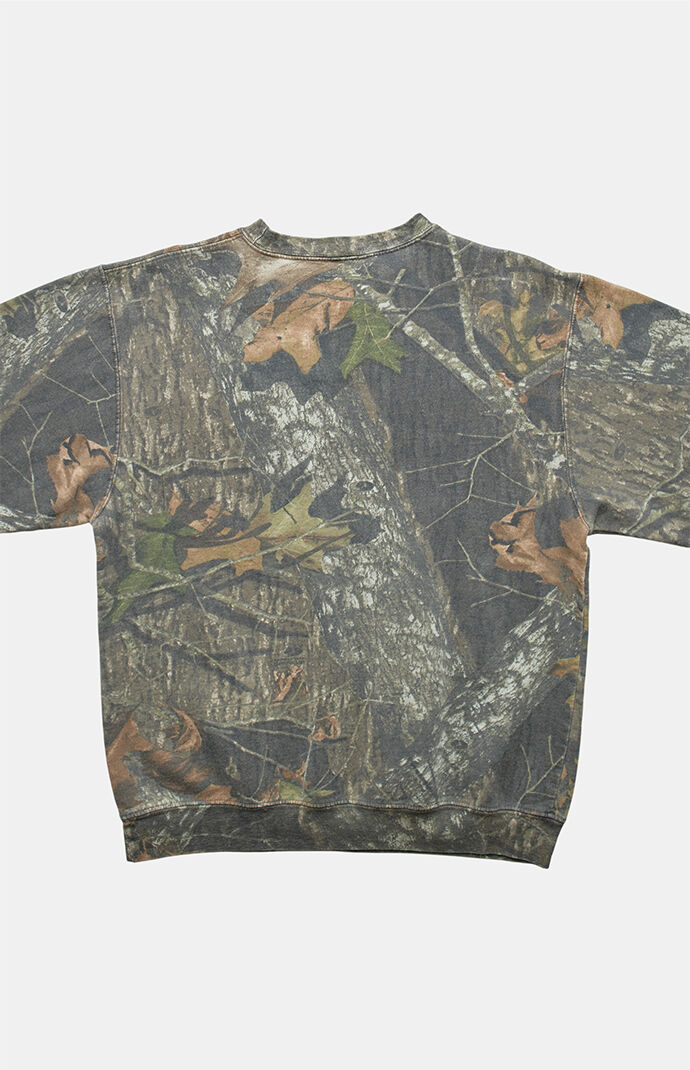 PS VINTAGE 2000s Camo Crew Neck Sweatshirt