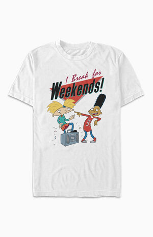 Hey Arnold! Break For Weekends T-Shirt Hey Arnold! Break For Weekends T-Shirt image number null