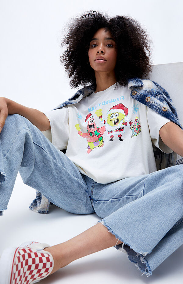 Eco SpongeBob Christmas T-Shirt