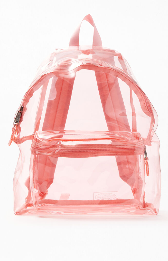 eastpak clear backpack