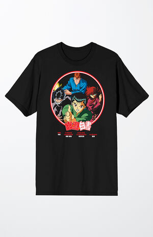 Yu Yu Hakusho Anime Character T-Shirt Yu Yu Hakusho Anime Character T-Shirt image number null