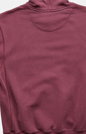 2000s Nike Maroon Pullover Hoodie image number 3