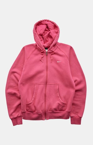 2000s Nike Red Full Zip Hoodie image number 1