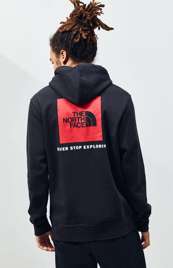 red box pullover hoodie