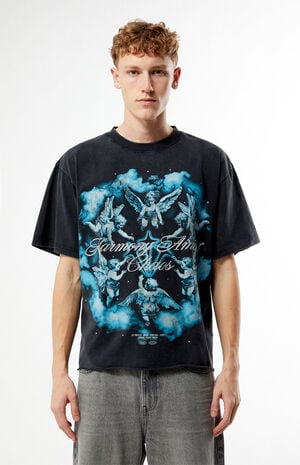Harmony Amidst Chaos Cropped T-Shirt image number 1