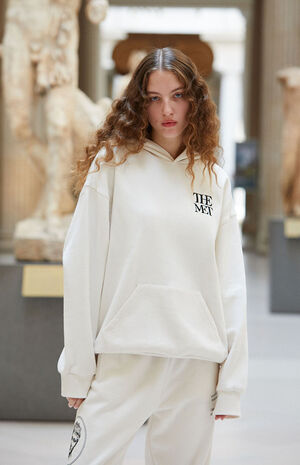 x PacSun Marble Head Hoodie image number 1