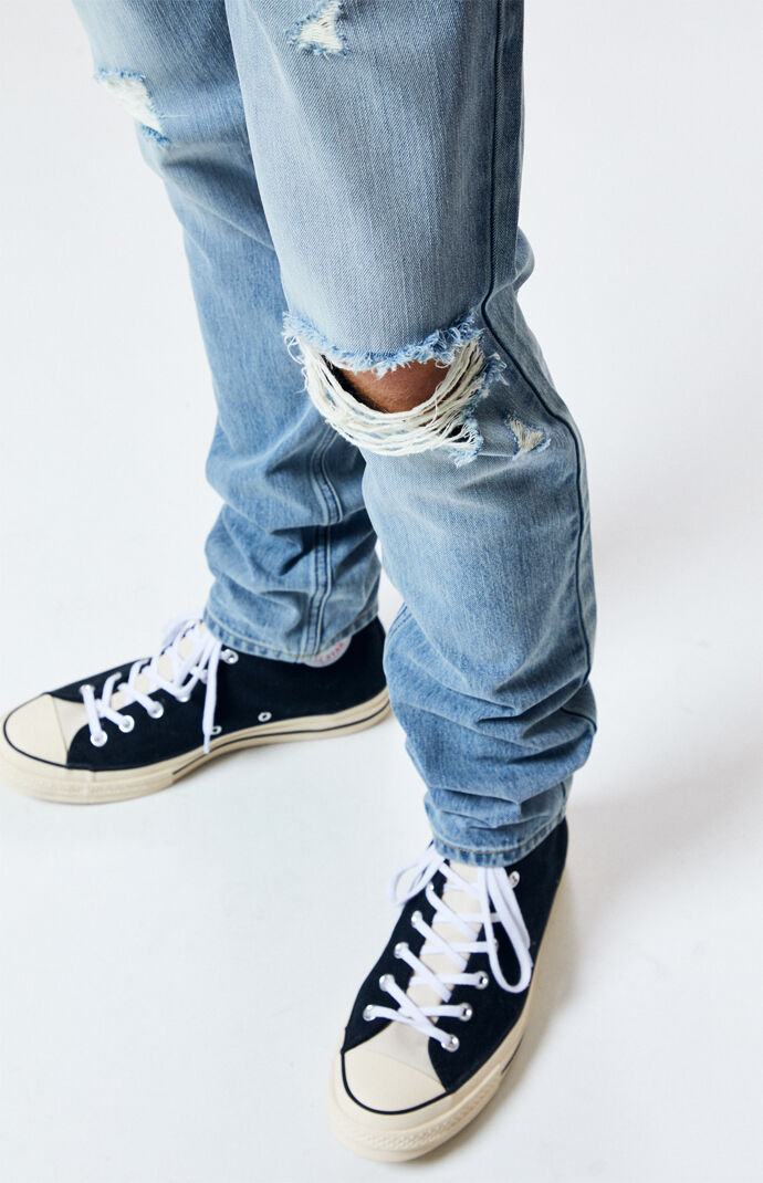 Medium Ripped Skinny Jeans