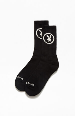 By PacSun Bunny Circle Crew Socks image number 1