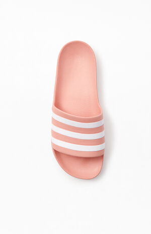 Adilette Pink Slide Sandals image number 5