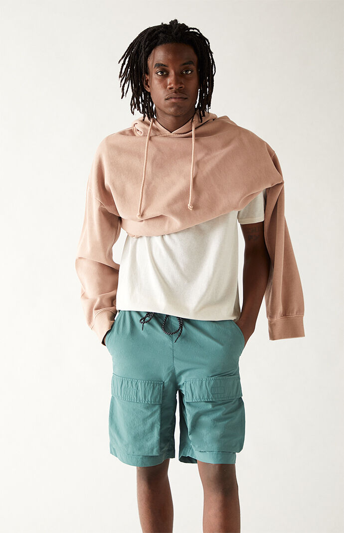 Alec Front Pocket Nylon Shorts