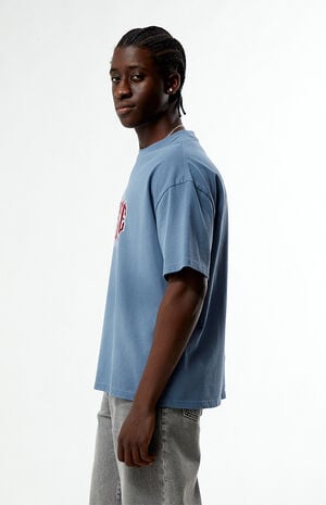 Blue Strange Rhinestone T-Shirt image number 4