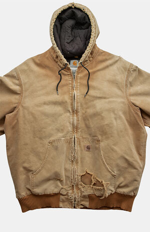 Tan 2000s Carhartt  Work Jacket image number 3