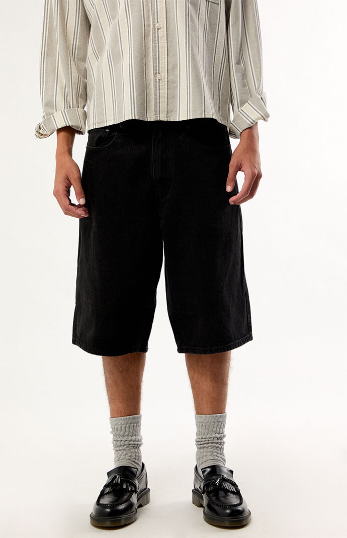 Levi's Men's 470 Baggy Shorts - Black | Pacsun