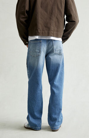 Dylan Baggy Jeans Medium Blue Tint image number 4