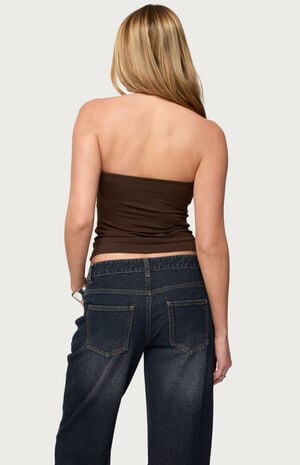 Oriella Abstract Ring Cutout Top image number 3