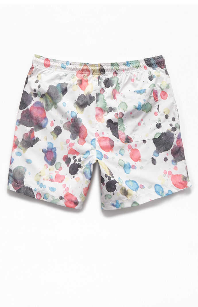 Ink Splats 17" Swim Trunks