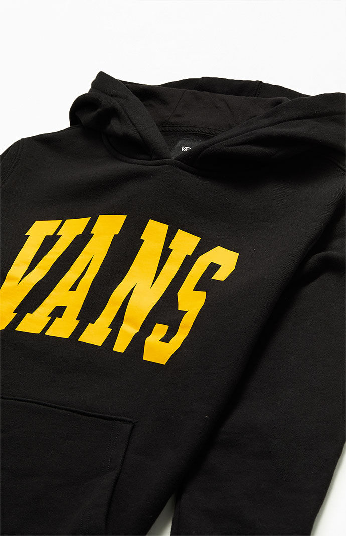 Kids Black Varsity Hoodie