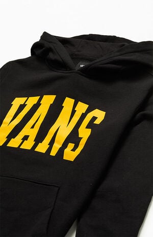 Kids Black Varsity Hoodie image number 2