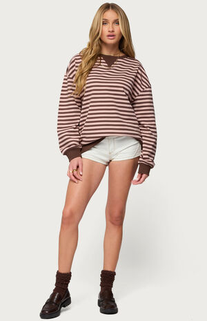 Onda Striped Sweatshirt image number 4