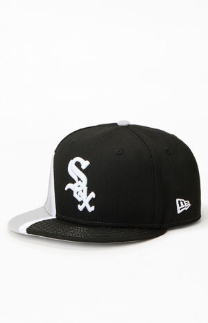 Chicago White Sox Thomas 35 Side Stripe 9FIFTY Snapback Hat image number 4