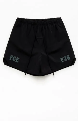 Vintage Black Gym Shorts image number 1