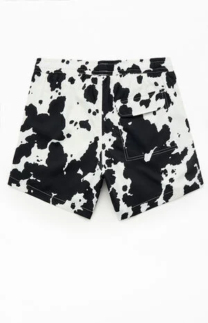 Cow 4.5" Swim Trunks image number 2