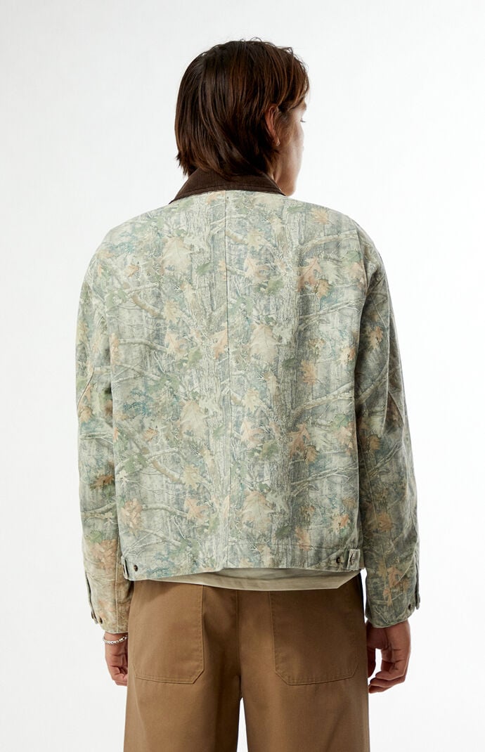 MUSEUM OF PEACE & QUIET Utility Camo Canvas Work Jacket | Pacsun