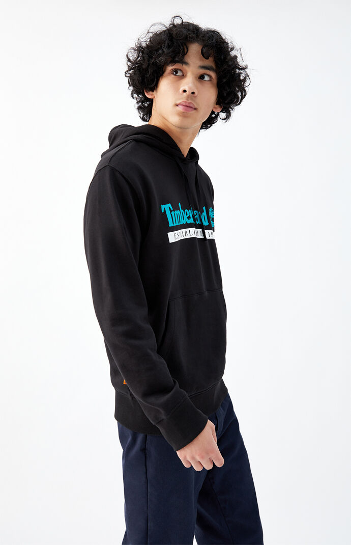 Black Established 1973 Hoodie