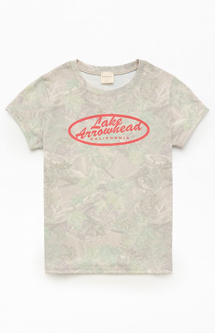 Pacsun Kids Lake Arrowhead Camo T-Shirt
