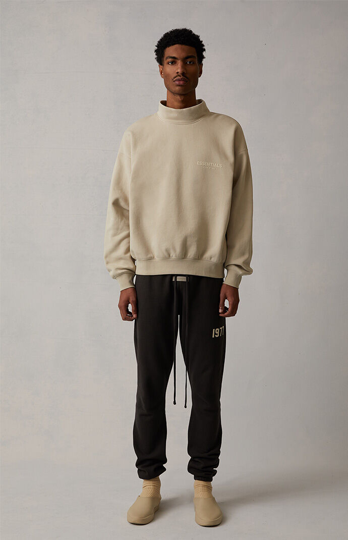 Essentials Fear Of God Wheat Mock Neck 