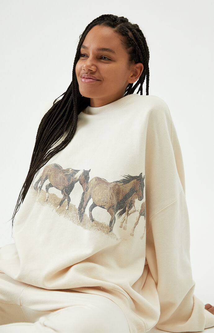 Pacsun horse sweatshirt clearance
