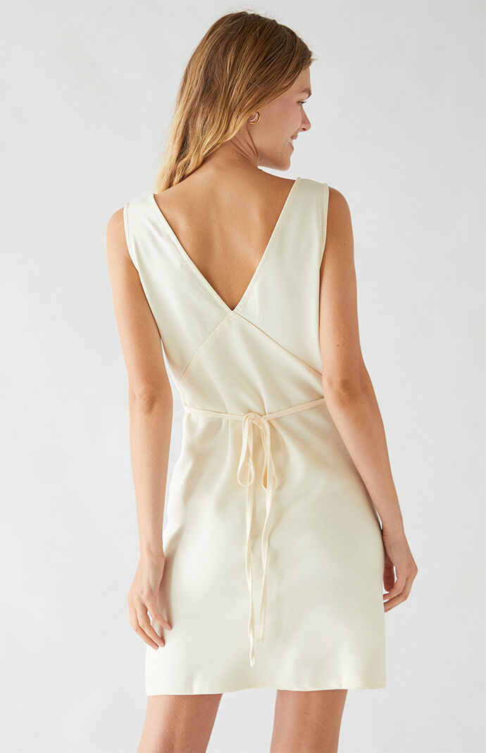 Peppermayo Ivory Audrey Vintage Slip Dress | PacSun