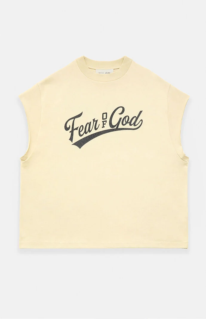 Fear of God Cream Cutoff '90s T-Shirt