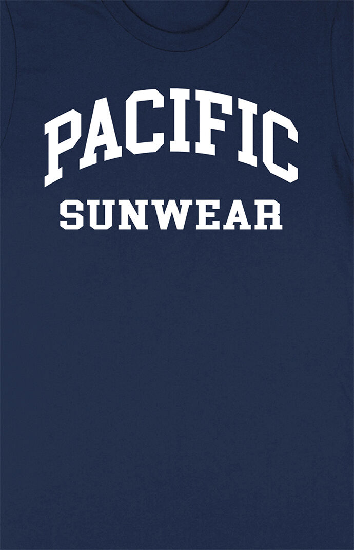 Navy Collegiate Logo T-Shirt