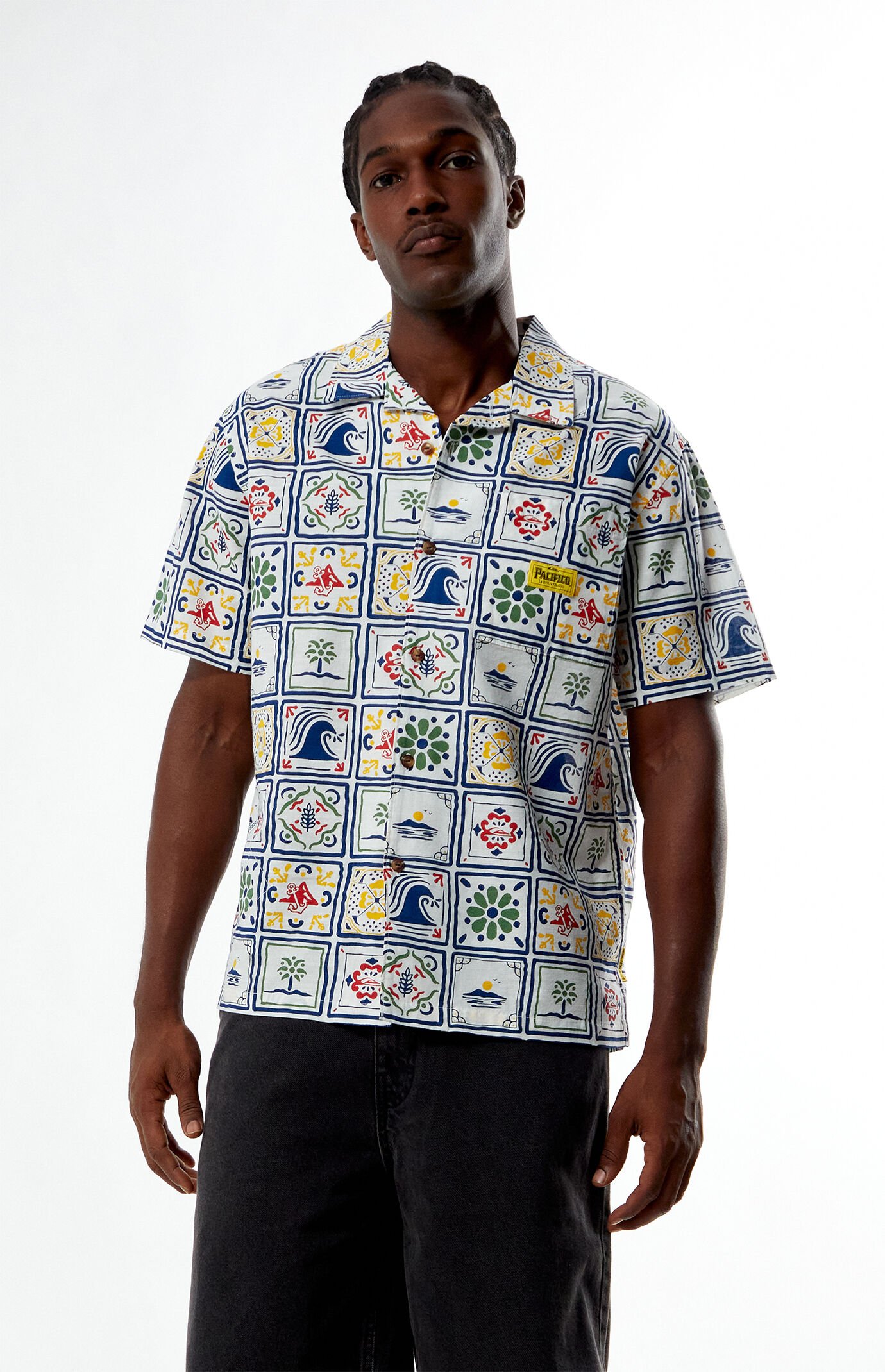 Quiksilver Pacifico Baja Casual Camp Shirt