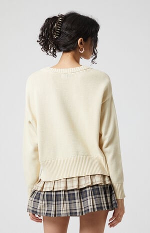 Eliza V-Neck Pullover Sweater image number 5