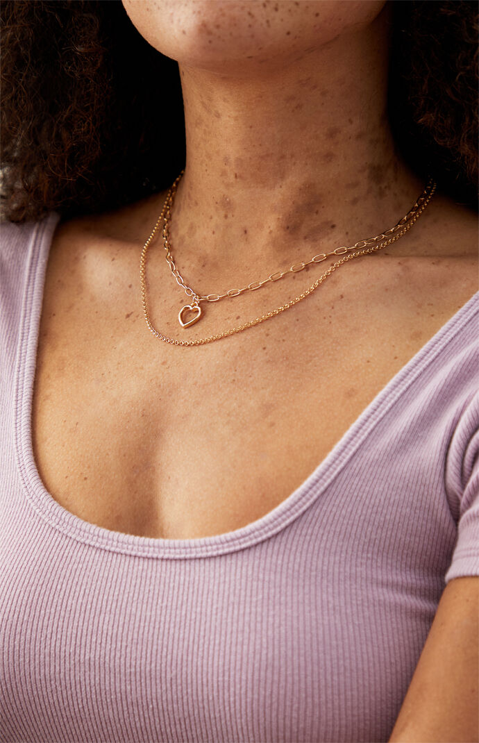 Heart Chain Necklace